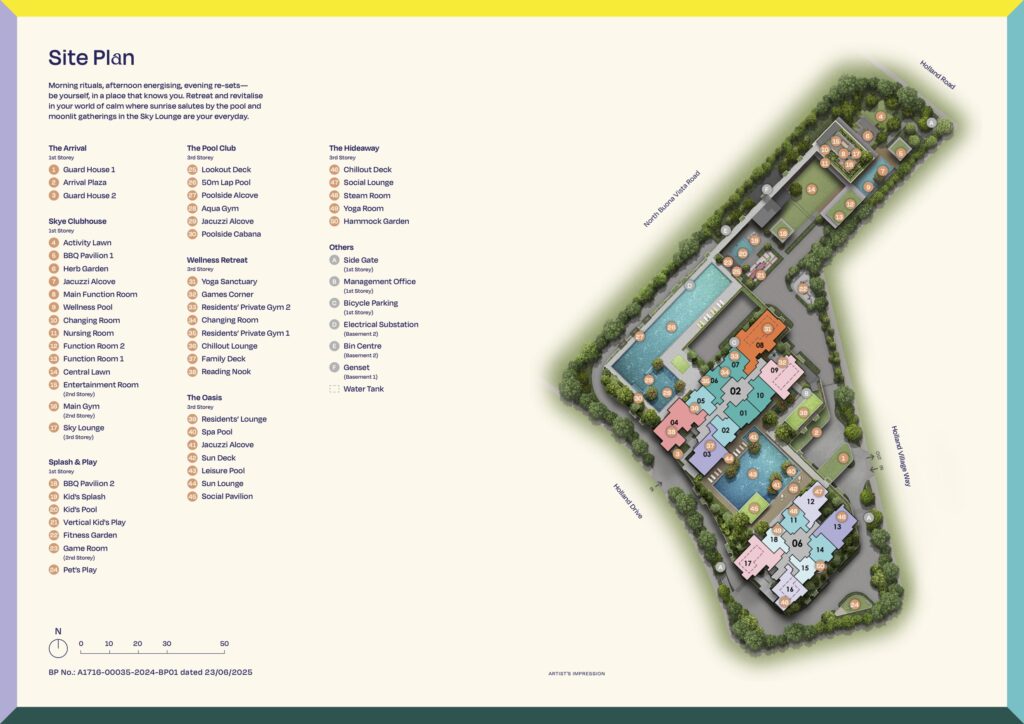 Skye at Holland Site Plan